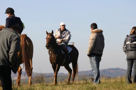 panovala dobrá nálada, pan Havlík s arabskou klisnou Charismou